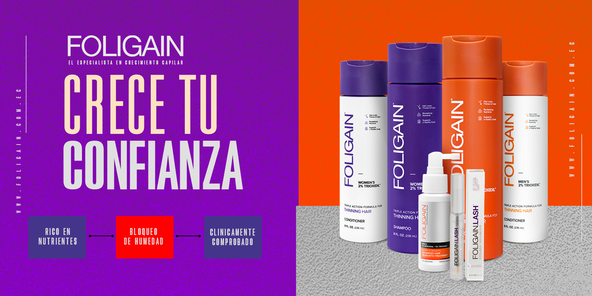 Shampoo caida del cabello Shampoo caida del cabello Foligain Minoxidil