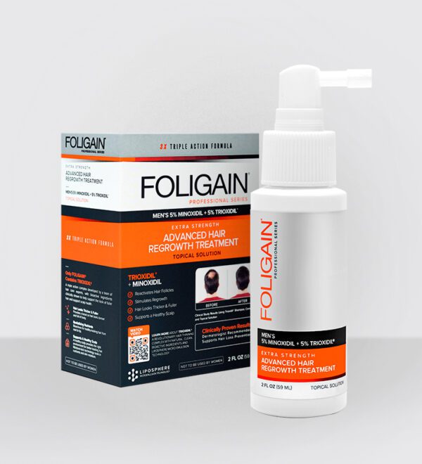 Solución caida de cabello Foligain Minoxidil