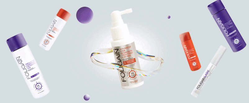 Shampoo caida de cabello Foligain Minoxidil